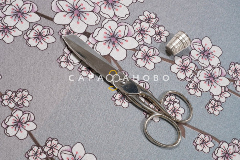 Ткань Перкаль 220 см рис. 204891 Трепет (основа)