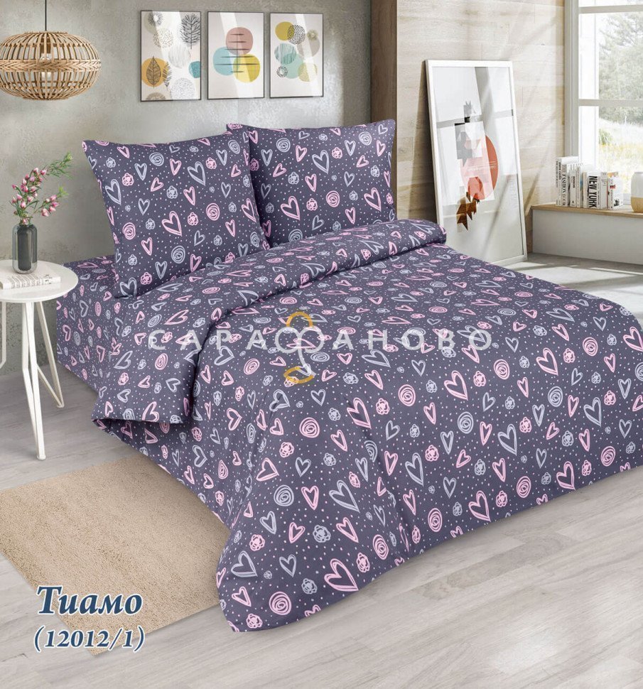 Ткань Бязь 220 см 120 гр Тиамо рис 12012 вид 1, фото 1