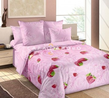 Ткань Перкаль 220 см 110 г/м2 "Классик" 661231 Клубничный мусс (основа)