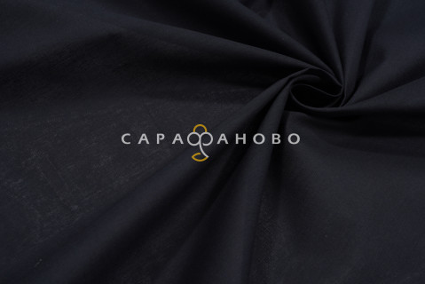 Ткань Бязь 150 см 120 гр арт. 26Вч/120 Черная