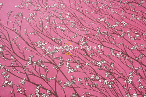 Ткань Бязь 220 см "Багрянец" рис 6630 вид 4