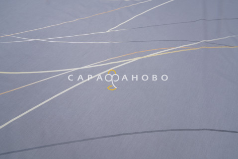 Ткань Перкаль 220 см "ЭЛИТ" рис 660991 Поток (компаньон)