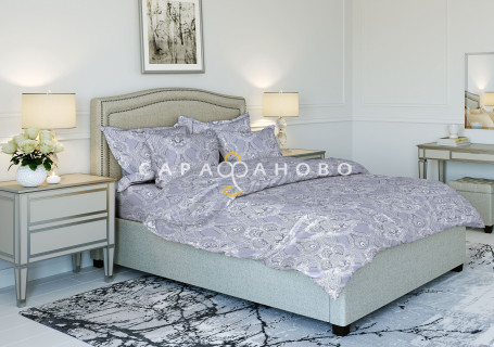 Ткань Бязь 220 см рис. 9268-2 "Брюсельское кружево"