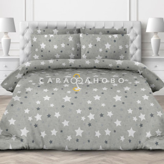 Ткань Бязь 220 см рис 21169 вид 1 Stardust основа