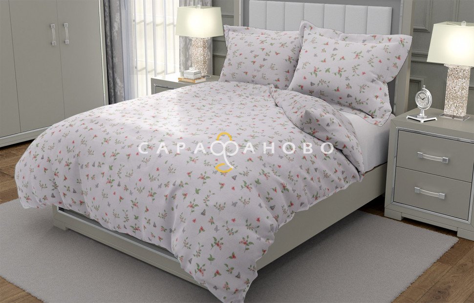 Ткань Сатин 220 см рис 120В, фото 1