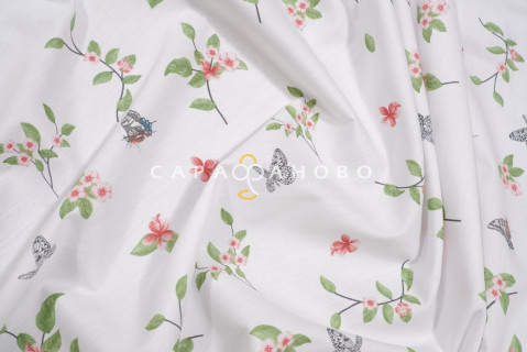 Ткань Сатин 220 см рис  120В