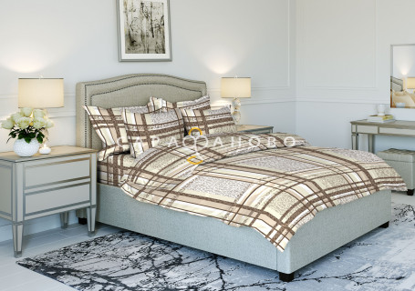 Ткань Бязь 220 см рис. 9179-2 "Грета"