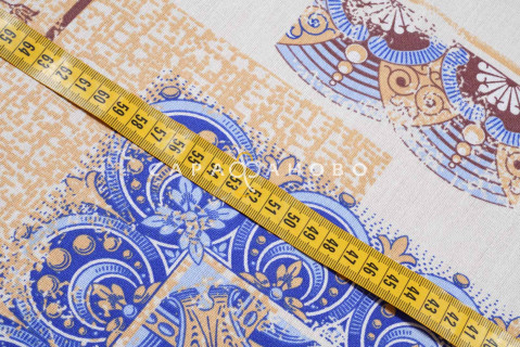 Ткань Бязь 150 см 140 гр рис. 7в1/1 Арабески