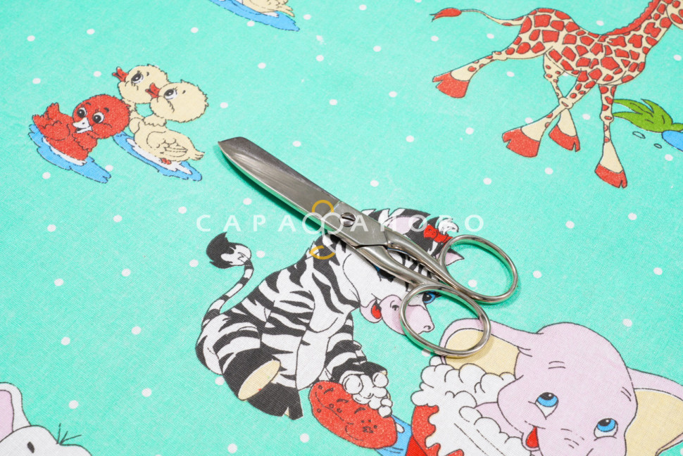 Ткань Бязь 150 см 120 гр детская рис 1517 вид 1, фото 7