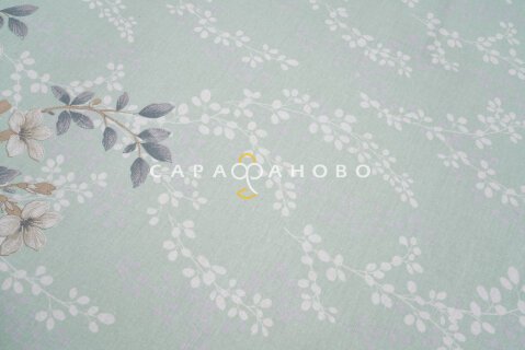 Ткань Бязь 220 см 120 г/м2 рис 6020 вид 1