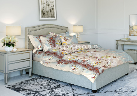 Ткань Бязь 150 см рис. 3671-3 "Шехерезада"