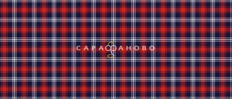 Фланель "Престиж" 150 см набивная арт 525 рис 29138 вид 5 "Харрисон" На отрез