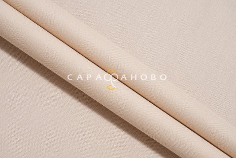 Ткань Бязь 150 см 140 гр. рис. 1/1 Бежевый