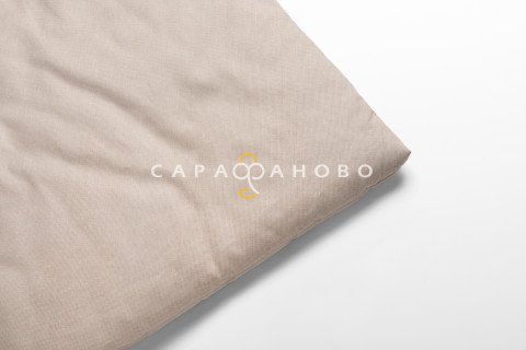 Ткань Бязь 150 см 140 гр. рис. 1/1 Бежевый