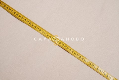 Ткань Бязь 150 см 140 гр. рис. 1/1 Бежевый