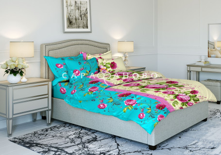 Ткань Бязь 150 см рис. 3674-2 "Ренесанс"