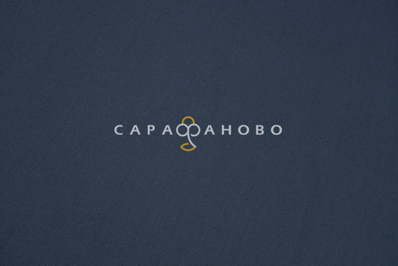 Ткань Саржа 150 см 260 гр №306 Тёмно-серый На отрез, фото 3