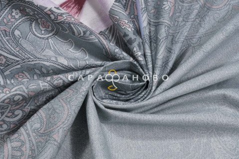 Ткань Перкаль 220 см "ЭЛИТ" рис Букет чувств (основа)