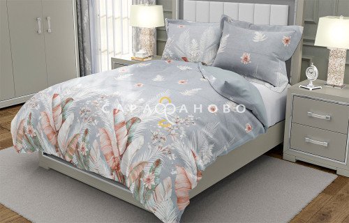 Ткань Бязь 220 см рис. 872-1 Эдем (основа)