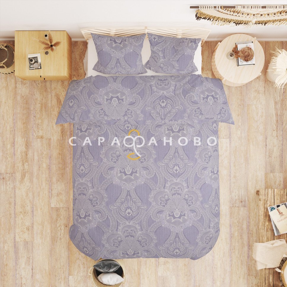 Ткань Бязь 150 см рис. 9239-2 "Брюссельское кружево", фото 4