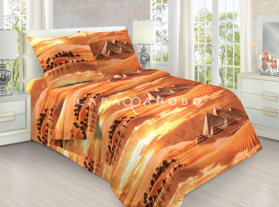 Ткань Бязь с эффектом объема 150 см 120 гр рис 1451, фото 1