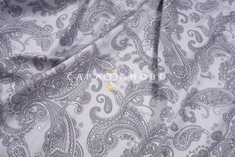 Ткань Сатин 220 см "Эмма" рис 23008-1