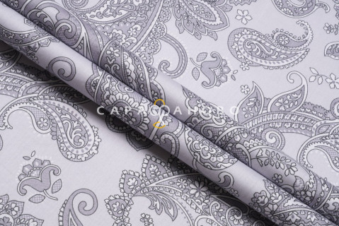 Ткань Сатин 220 см "Эмма" рис 23008-1
