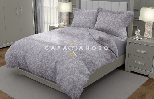 Ткань Сатин 220 см "Эмма" рис 23008-1