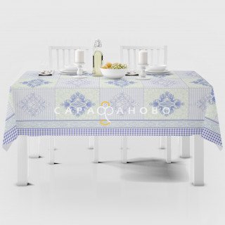 Ткань Рогожка 150 см рис. 30095/2 Дамаск