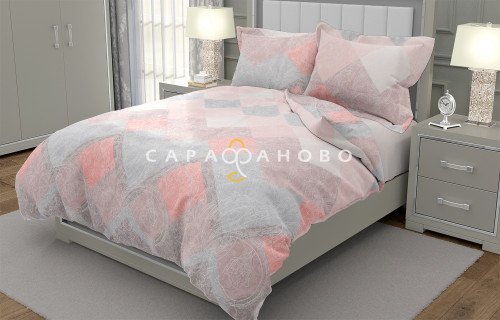 Ткань Бязь 220 см "Эффект" рис 6520 вид 1