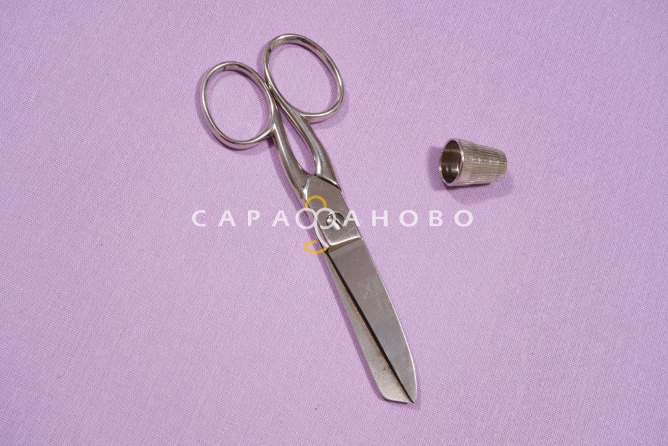 Ткань Бязь 150 см 120 гр рис. Сиреневый вид 2/3, фото 4