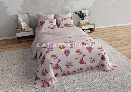 Ткань Перкаль 220 см рис. Соломея 2 (компаньон)