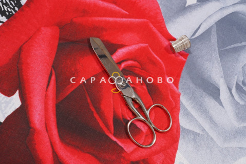 Ткань Бязь 220 см Письмо Татьяне рис 11302 вид 1