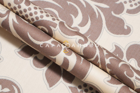 Ткань Сатин 220 см рис. 9896-1 Канары (основа)