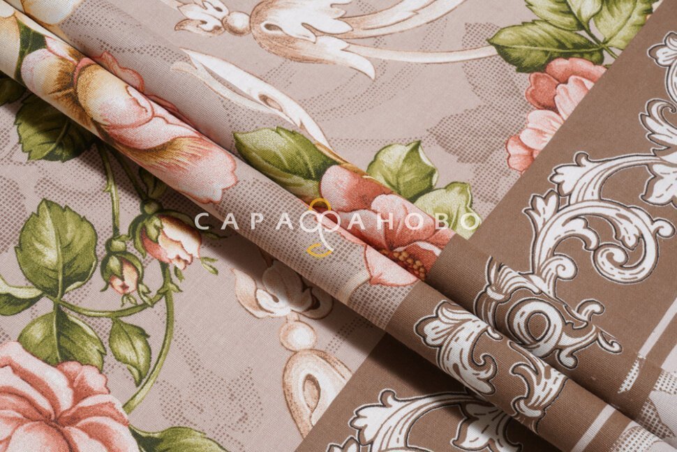 Ткань Бязь 220 см "Желание" рис 10789-1, фото 2