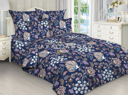 Ткань Бязь 220 см 120 гр рис 3018/1