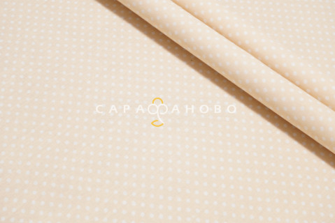 Ткань Бязь 150 см 120 гр Мелкий горошек 1590-5