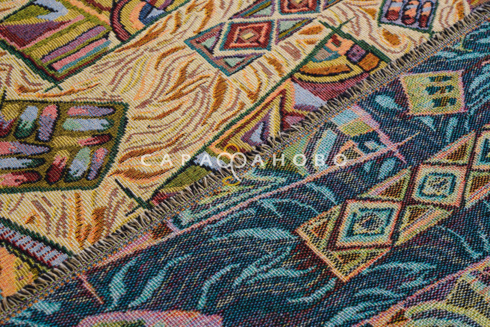 Ткань Гобелен жаккард 150 см рис JY-019, фото 5