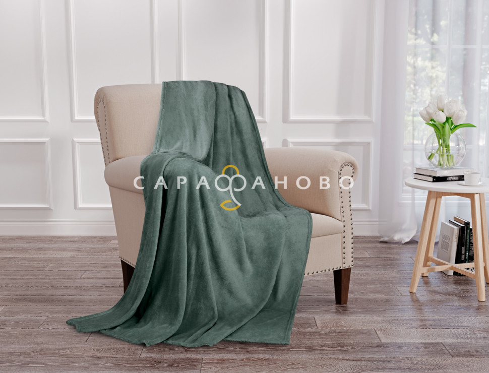 Ткань Велсофт (Аэрософт) глк 205 см 190 гр Хаки, фото 1
