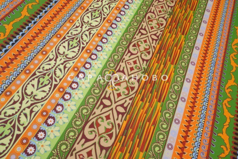 Ткань поплин 220 см "Каракас" рис 4600 вид 2