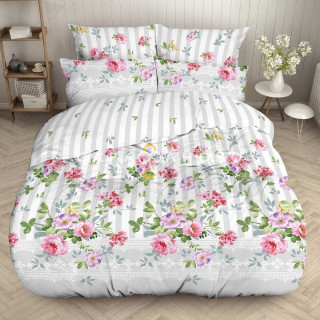 Ткань Бязь 220 см рис Жозефина 7944/1