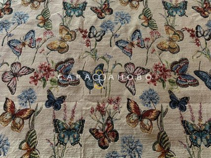 Ткань Гобелен жаккард 150 см рис IM-006