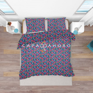 Ткань бязь 150 см 142 г/м2 плательная рис 1498