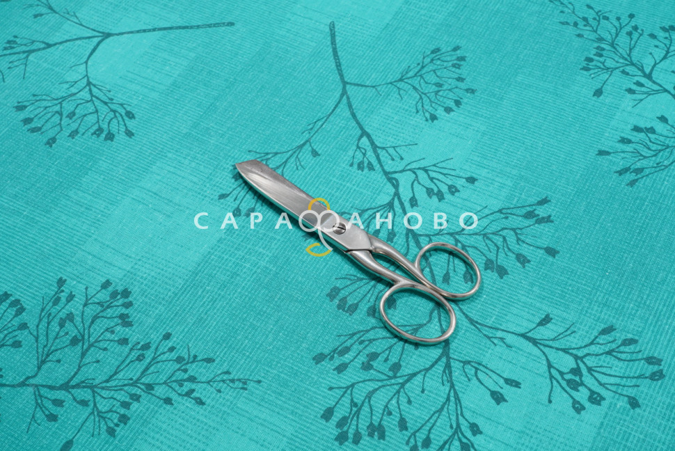 Ткань бязь 150 см 140 гр. рис 295 Ботаника вид 3/2, фото 5