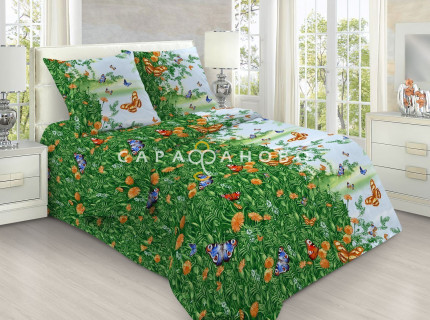 Ткань Бязь набивная 150 см 120 гр рис 2070