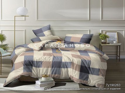 Ткань Бязь 220 см 120 гр Акварель рис 190263