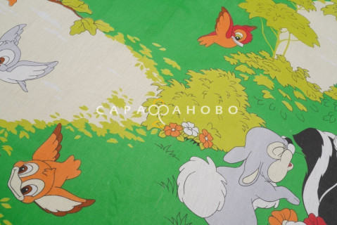 Ткань бязь 150 см 100 гр. детская рис 1239