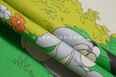 Ткань бязь 150 см 100 гр. детская рис 1239
