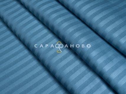 Ткань Страйп-сатин 240 см 130 гр 1-1 Магеллан 40*40