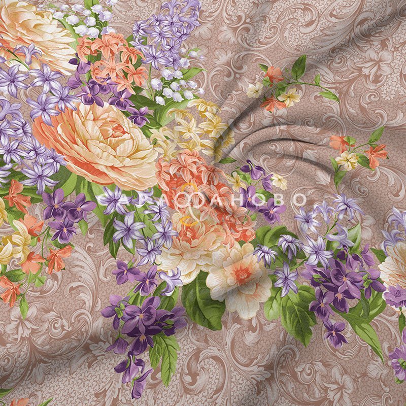 Ткань Бязь 220 см "Воплощение" рис 6420 вид 1, фото 2